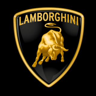 Logo Lamborghini - L11 (Logo Lamborghini - kruh o průměru 19 cm.  )