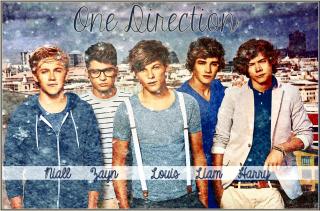 One Direction - L6 (One Direction - obdélník A4)