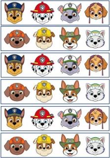 Paw Patrol - L26 (Paw Patrol - obdélník A4 )