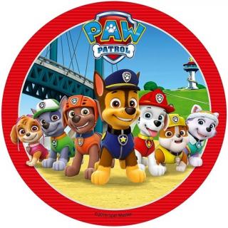 Paw Patrol - L4 (Paw Patrol - kruh o průměru 19 cm.  )