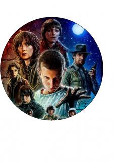 Stranger Things - L5 (Stranger Things - kruh o průměru 19 cm.  )