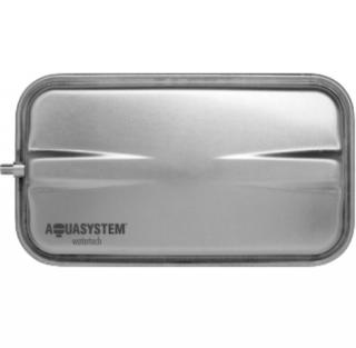 Aquasystem VRP204-10 Plochá expanzní nádoba RP 10l SBR-BUTYL 3bar 3/8“ (VRP204 / RP204 expanzomat)