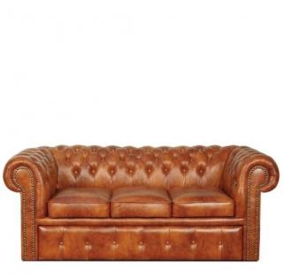 Pohovka Chesterfield Classic 3 FS - Kůže