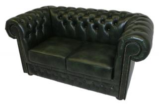 Pohovka Chesterfield Lord 2 - Kůže