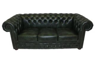 Pohovka Chesterfield Lord 3 - Kůže