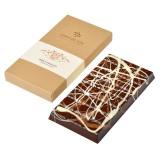 DP chocolate Tabuľková čokoláda ART (600g) horká s hrozienkami a arašidami