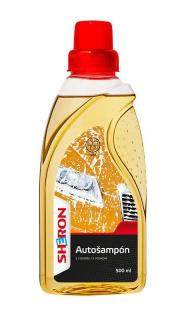 Autošampon s voskem pro ruční mití  (500ml) SHERON (DF Autošampon s voskem (500ml))