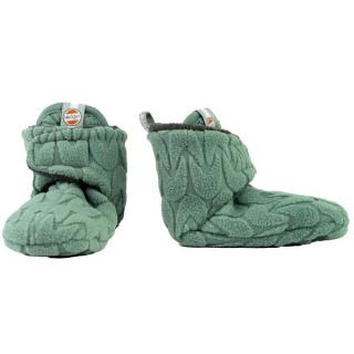 LODGER slipper fleece green Bay 0-3 m