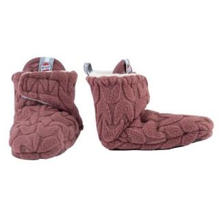 LODGER slipper fleece rosewood 3-6 m