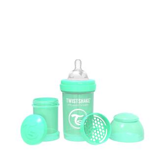 Twistshake - Kojenecká láhev Anti-Colic 180ml Pastelově zelená