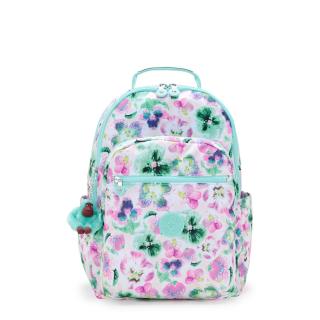 Batoh Seoul College Aqua Blossom  Kipling