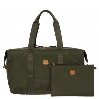 Cestovní taška X-Bag Medium 2v1 Holdall olivová  Bric`s