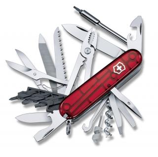 Kapesní nůž CYBER TOOL 41 červená transparentní  Victorinox