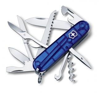 Kapesní nůž Huntsman modrá transparentní  Victorinox