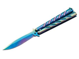 Kapesní nůž Magnum Balisong Rainbow  Böker Magnum