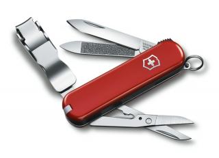 Kapesní nůž Nail Clip 580 červený  Victorinox