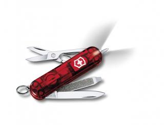 Kapesní nůž Signature Lite červený transparentní  Victorinox