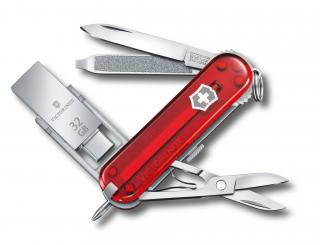 Kapesní nůž Victorinox@work 32 GB červený  Victorinox