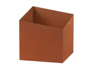 Květináč Corten Steel Bormeo Diamond 34,5 x 60 cm  COYOTTO