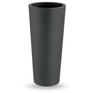 Květináč Genesis Round Cache-Pot 130 cm tmavě šedý  LYXO