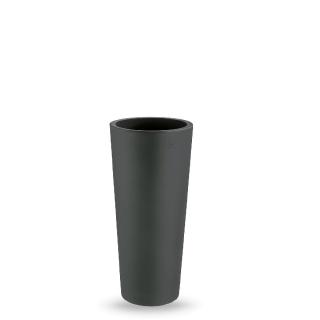 Květináč Genesis Round Cache-Pot 85 cm tmavě šedý  LYXO