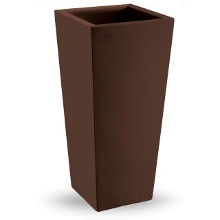 Květináč Genesis Square Cache-Pot 100 cm hnědý  LYXO