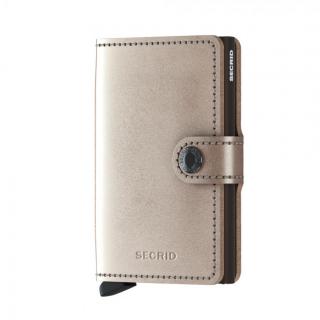 Peněženka Miniwallet Metallic Bronze  Secrid