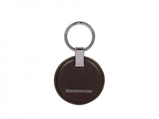 Přívěšek na klíče Porsche Design Keyring Circle Dark Brown  Porsche Design