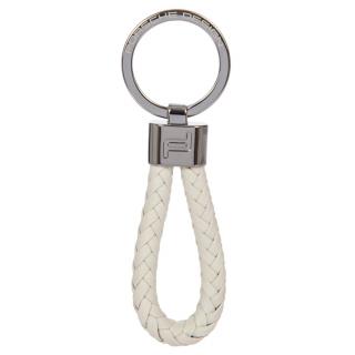 Přívěšek na klíče Porsche Design Keyring Leather Cord bílý  Porsche Design