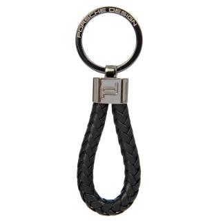 Přívěšek na klíče Porsche Design Keyring Leather Cord černý  Porsche Design