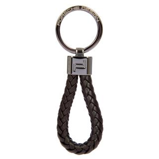 Přívěšek na klíče Porsche Design Keyring Leather Cord hnědý  Porsche Design