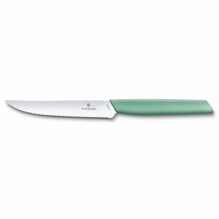 Sada 2 ks steakový nůž Swiss Modern 12 cm zelená  Victorinox