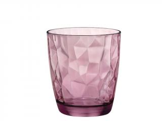 Sada 3 kusů sklenic Diamond Purple 300 ml  BORMIOLI ROCCO