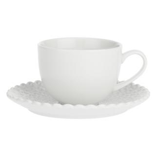 Sada 6 ks porcelánových šálků na čaj Momenti 200 ml  La Porcellana Bianca