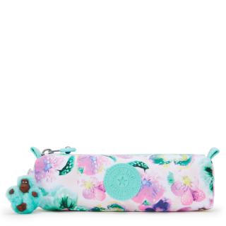 Školní penál FREEDOM Aqua Blossom  Kipling