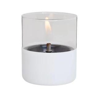 Stolní lucerna Lilly 10 Glass bílá  TenderFlame