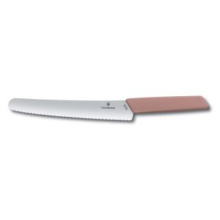 Swiss Modern nůž na chleba 22cm lososový  Victorinox