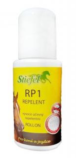 Stiefel Repelent RP1, dlouhotrvající, šetrná ochrana proti hmyzu bez zápachu, kulička pro přesnou aplikaci Roll on 80 ml