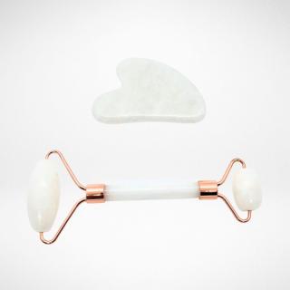 Set Gua Sha + Roller Crystal