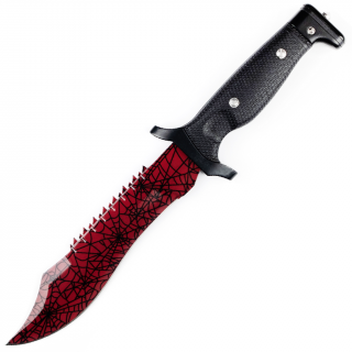 (BS) Bowie knife Crimson web