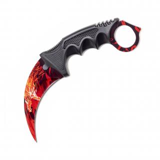 (BS) Karambit Howl  CS2 Typ čepele: Tupá