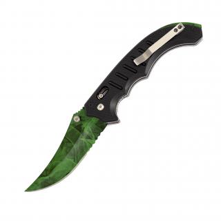 Flip knife Emerald