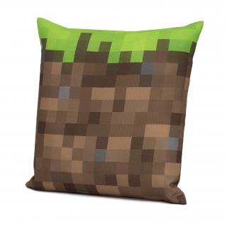 Grass Minecraft polštář