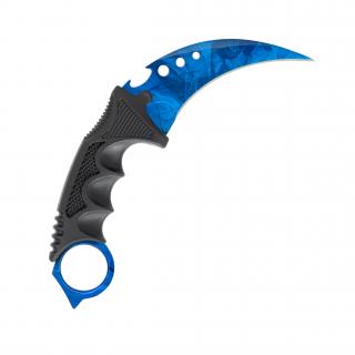 Karambit Blue Doppler Aggressive  CS2 Typ čepele: Ostrá