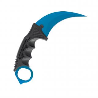 Karambit Blue steel  CS2 Typ čepele: Ostrá