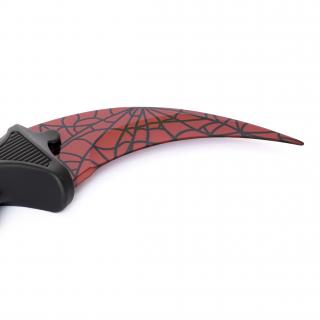 Karambit Crimson Web  CS2 Typ čepele: Tupá