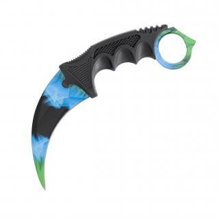 Karambit Gamma Doppler Phase 4  CS2 Typ čepele: Ostrá