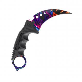 Karambit Hyper Beast Aggressive  CS2 Typ čepele: Ostrá