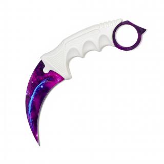 Karambit White Galaxy  CS2 Typ čepele: Ostrá