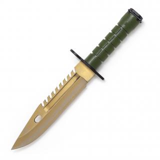 M9 Bajonet Lore Green  CS2 Typ čepele: Ostrá